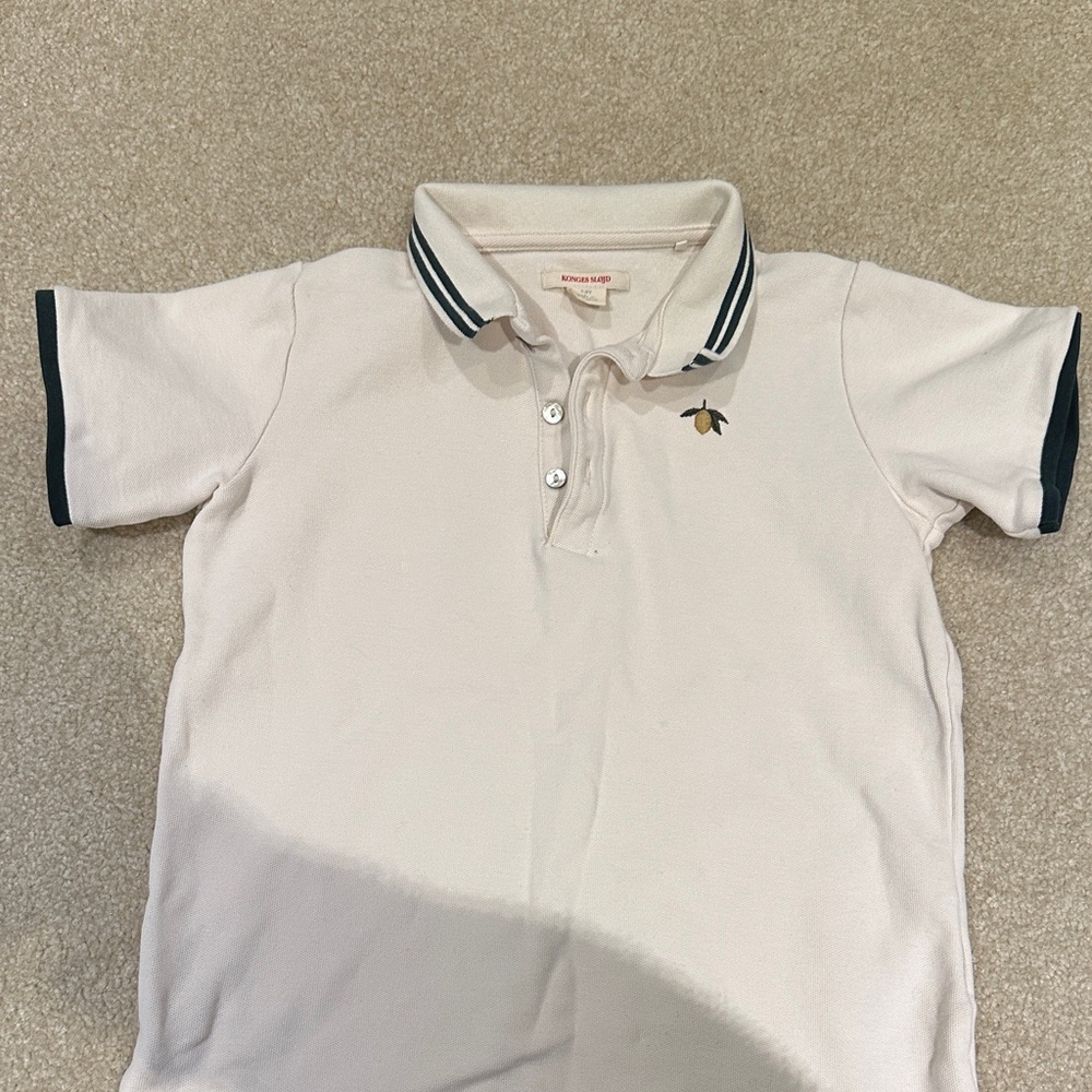 konges slojd Polo Shirt with Black Trim